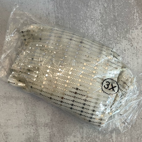 Plus Size Sequin Mini Dress - Picture 5 of 5